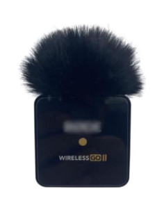 Filtro de viento Rode Wireless Go II - Pantalla Dead Cat Negra 2