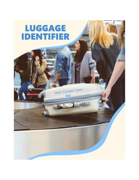 Funda de Mango de Equipaje Slohif 5 Pcs Neopreno Confortable