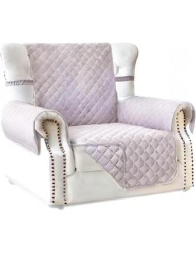 Funda de Silla Reversible Fandyacke Beige 58.42 cm Resistente al Agua