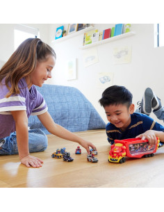 Transportador Marvel Hulkbuster Hot Wheels 10 Vehículos 1:64 2