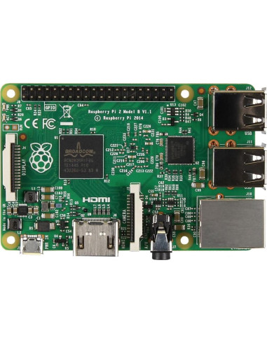 Escritorio Raspberry Pi 2 Modelo B - CPU Quad Core 900 MHz, 1GB RAM