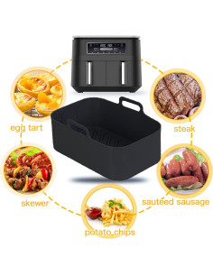 Olla de Silicona Reutilizable Ninja Foodi 8QT - 2 Piezas 2