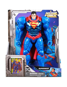Figura de Acción Superman Metal Force 30 cm Spin Master 2