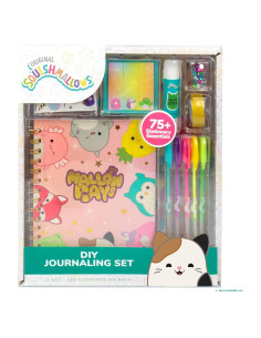 Conjunto de Diario DIY Squishmallows con Stickers y Bolígrafos
