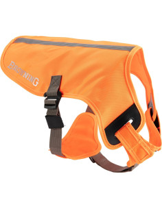 Chaleco de Seguridad para Perros Browning Mediano Naranja Reflectante 2