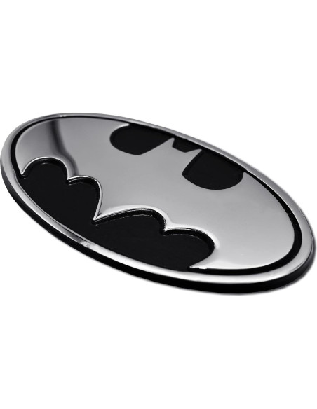 Emblema de Auto Cromo Batman Elektroplate 3.8 x 2.25 cm