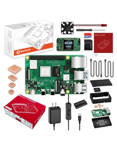 Kit de Inicio Raspberry Pi 4 4GB con Accesorios Completos