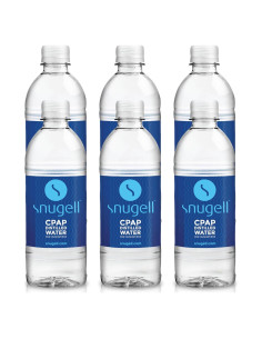 Agua Destilada Snugell para CPAP - 6 Botellas de 500 ml