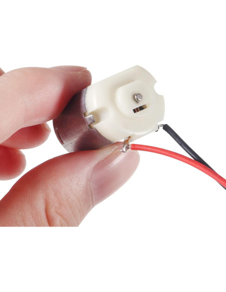 10 Motores DC Mini Tipo 130 QCCAN para Proyectos DIY 1.5V-6V