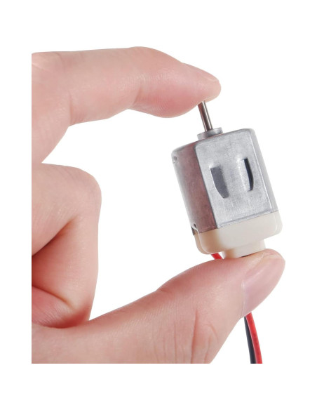 10 Motores DC Mini Tipo 130 QCCAN para Proyectos DIY 1.5V-6V