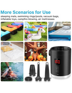 Bomba de Aire Recargable Lytool AP43123 4000mAh con Luz LED 2