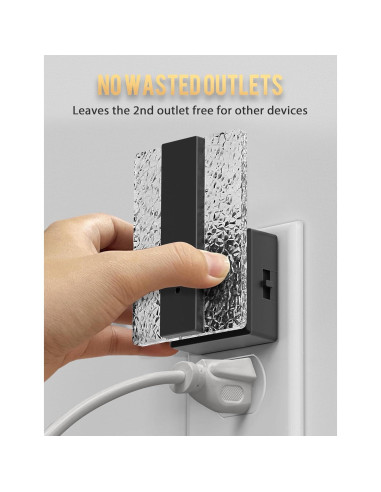 Luz Nocturna LED Enchufable DORESshop con Sensor y Brillo Ajustable