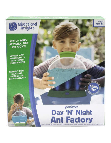 Fábrica de Hormigas Educational Insights 5144 con LED y gel
