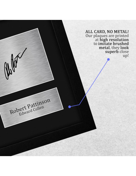 Foto Enmarcada Robert Pattinson Crepúsculo Memorabilia 34x26 cm