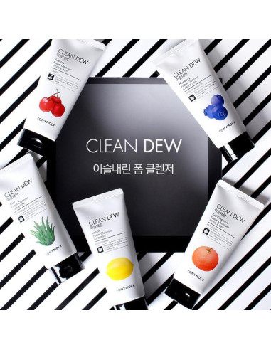 Limpiador Espumoso TONYMOLY Clean Dew Aloe 180g