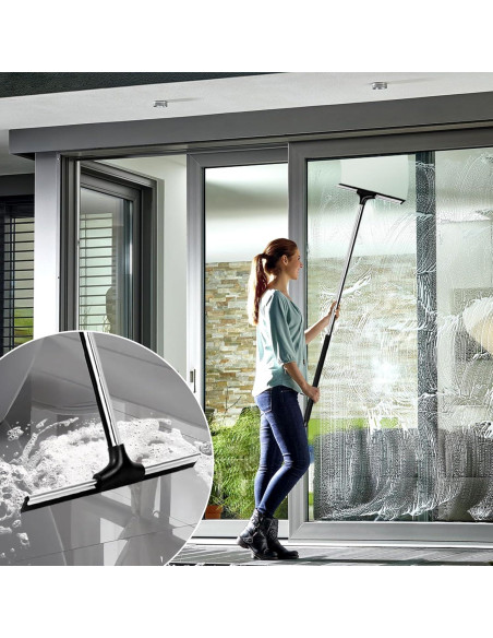 Raspador de Suelo YOUNITA con Mango de Acero Inoxidable 149.86 cm