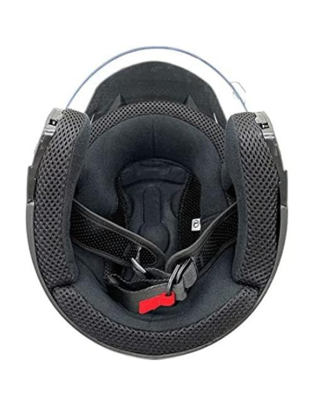 Casco Abierto MMG CRUX Mediano Negro Mate Aprobado DOT