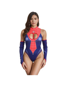 Disfraz de superheroína Corte Corazón para Halloween y Cosplay