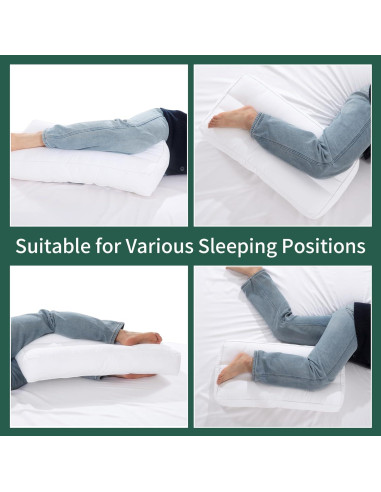 Almohada para Rodillas MABOZOO 33x66 cm Alivio Dolor Espalda