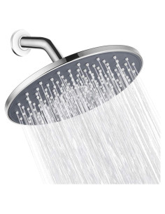 Cabezal de Ducha Grande VMASSTONE 22.86 cm Alta Presión Cromo