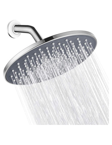 Cabezal de Ducha Grande VMASSTONE 22.86 cm Alta Presión Cromo