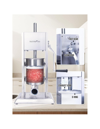 Embutidora de Salchichas Manual MASTER FENG NL-V3L-6100 3L