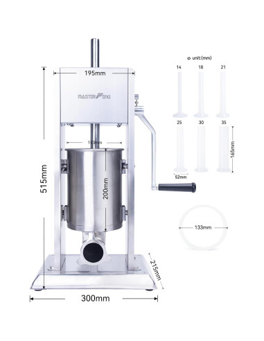 Embutidora de Salchichas Manual MASTER FENG NL-V3L-6100 3L