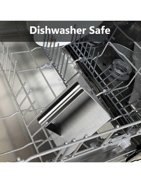 Aplastador de Hamburguesas FANGSUN 14 cm Acero Inoxidable 2 en 1