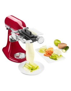 Cortador de Hojas de Verduras KitchenAid KSMSCA, Acero Inoxidable