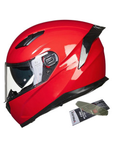 Casco de Moto ILM-129 Full Face con Pinlock Antivaho