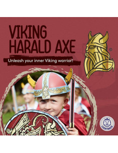 Hacha Vikinga de Espuma Liontouch para Niños 3-10 Años 2