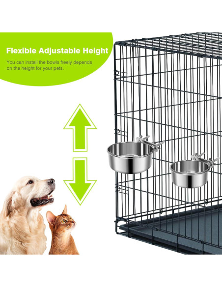 Comedero y Bebedero Antideslizante Acero Inoxidable Yummy Sam