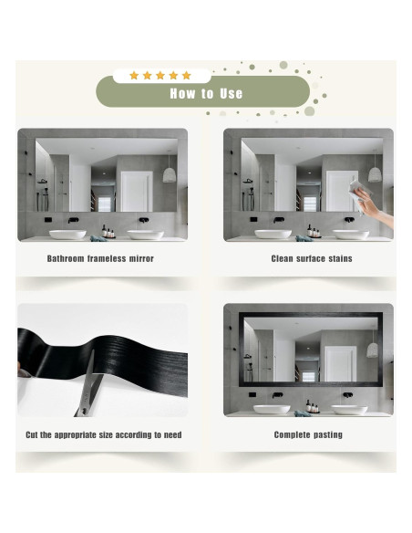 Cinta de Grano de Madera Autoadhesiva Besezx 6.1 cm x 4.57 m Negra