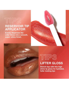 Brillo de Labios Transparente Voluminizador TWLBXMG 13.5x2.5cm 2