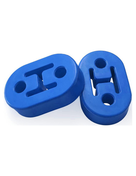 Soporte de Escape de Goma BSAMZO 2 Pcs Ajustable Universal