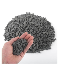 Guijarros de Playa Quibbay 2.27 kg para Jardín y Acuarios