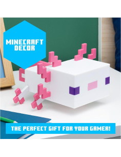 Lámpara Nocturna Axolote Paladone - 5 Colores, 21cm 2