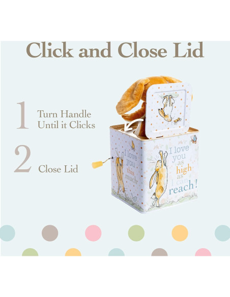 Juguete musical Jack-in-the-Box Kids Preferred Conejo Nutbrown