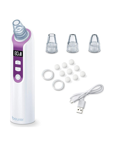 Removedor de Puntos Negros Beurer FC41 con 3 Cabezales y 5 Niveles