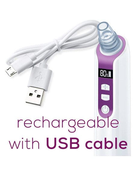 Removedor de Puntos Negros Beurer FC41 con 3 Cabezales y 5 Niveles