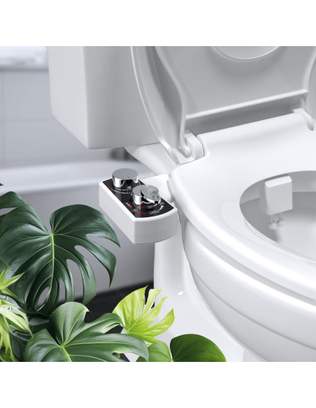 Accesorio de Bidet Hibbent Doble Boquilla Agua Fría y Caliente