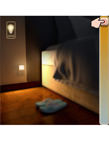 Luz Nocturna LED Enchufable MAZ-TEK con Sensor Automático