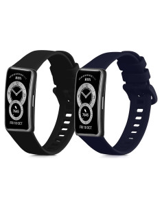 Correas de Silicona KW-Commerce para Huawei Band 10/9/8 - 2 Piezas
