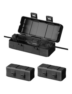 Cubierta de Cable de Extensión Dewenwils IP54 Impermeable 21x7.5cm