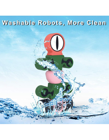 Gifts2U Set de 35 Piezas de Robots Magnéticos para Niños