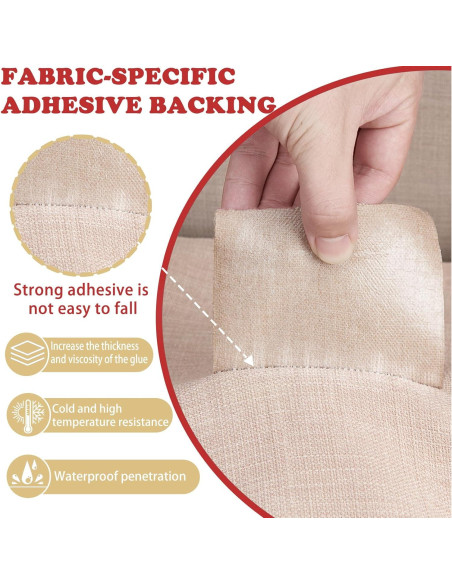 Cinta de Reparación de Lino Gheeidau 10.16x177.8 cm Beige