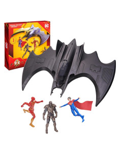 Conjunto de Batwing The Flash Spin Master - 3 Figuras 10 cm
