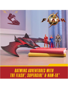 Conjunto de Batwing The Flash Spin Master - 3 Figuras 10 cm 2