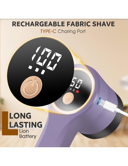 Afeitadora de tela recargable CHENGHE DN-310 con pantalla LED