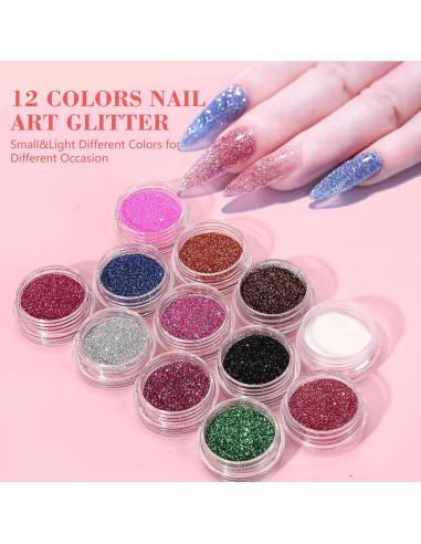 Mano de Práctica para Uñas Acrílicas DE-009 - Kit Completo